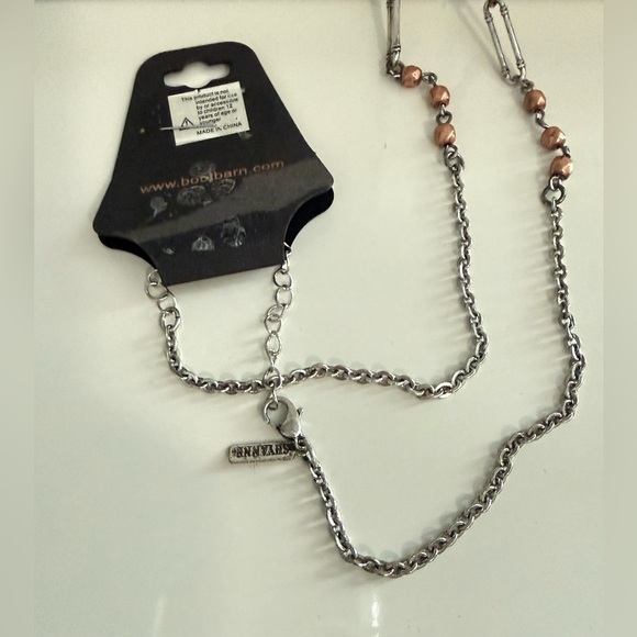 SHYANNE- Turquoise and Copper Bull
Pendant Necklace - Picture 9 of 13